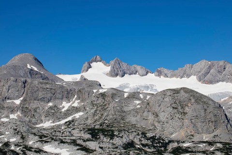 View from the Krippenstein to the Hoher Dachstein