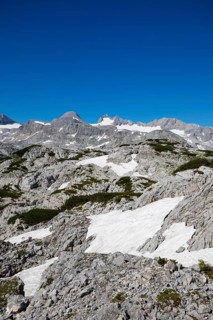 View from the Heilbronn circular hiking trail to the Hoher Dachstein
