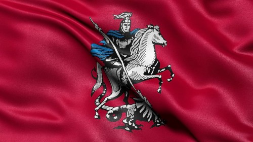 Flag of the city of Moscow