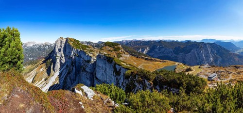 View to Greimuth and Augstsee