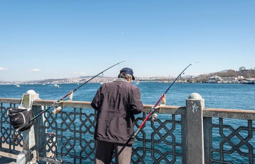 Anglers on Galata Bridge