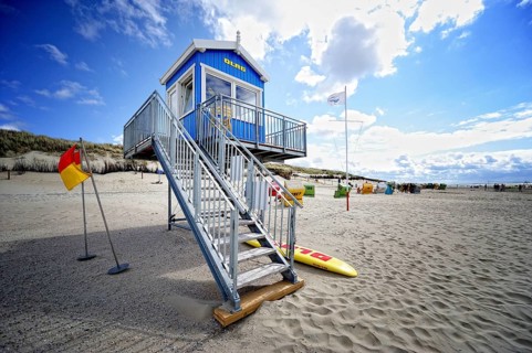 Cabin on the beach