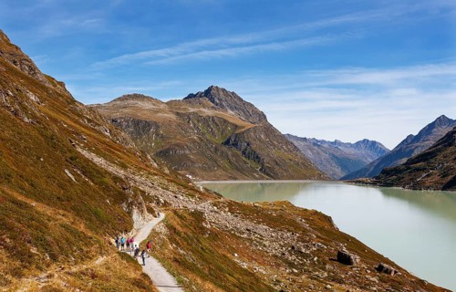 Hiking trail to the Klostertal