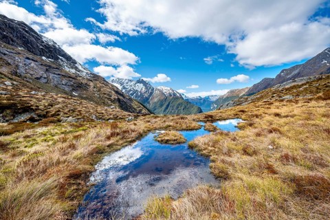 View of the Route Burn Valley