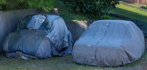 Weatherproof packed cars