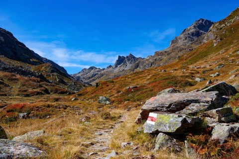 Hiking trail to the Klostertal