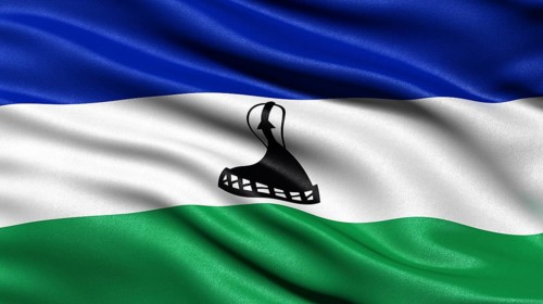 Flag of the Kingdom of Lesotho