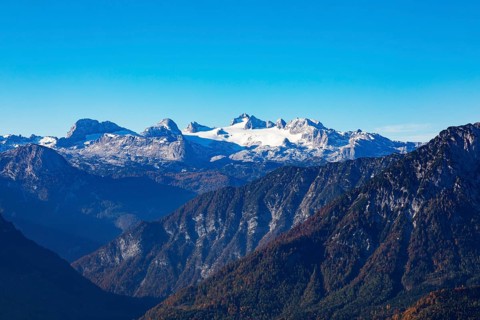 View from Loser to the Hoher Dachstein