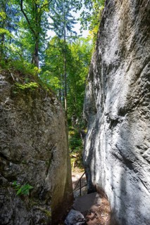 Path through the Salzach Gorge