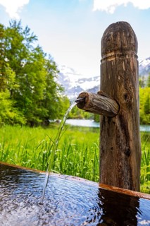 Holzbrunnen near the Grosser Oedsee