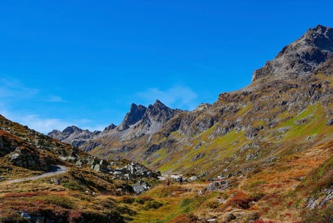 Hiking trail to the Klostertal