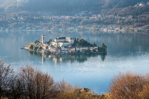Isola San Giulio in Lake Orta