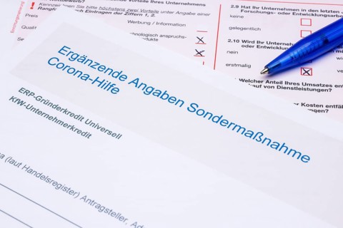 Application forms of KfW-Foerderbank