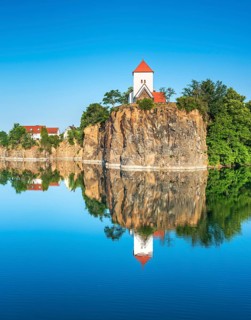 Kirchberg with mountain church