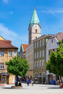 Town hall square with Carmelite church