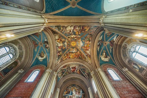 Ceiling frescos