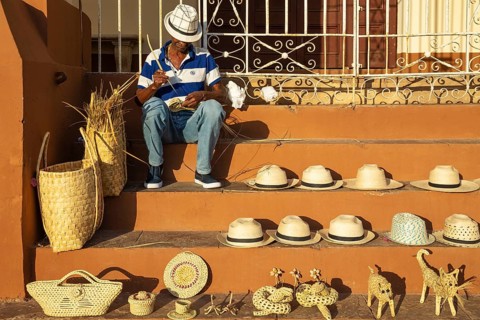 Crafting and selling straw objects