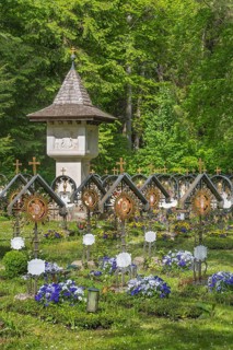 Memorial stone and cemetery of the Congregatio Mariana Sacerdotalis