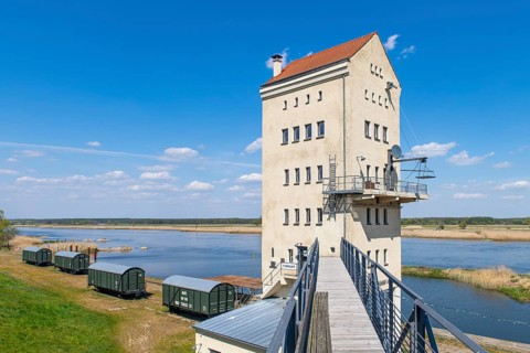 Turmcafe in the former loading tower