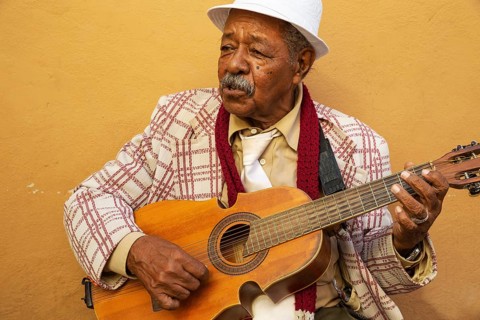 Busker in Habana Vieja