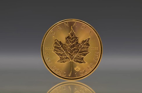 Canadian gold coin 1 ounce