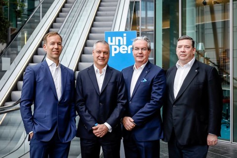 Uniper Executive Board from left: Chief Financial Officer Sascha Bibert