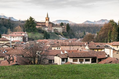 Castiglione Olona with Collegiata dei Santi Stefano e Lorenzo