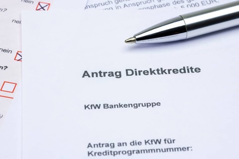 Application forms of KfW-Foerderbank