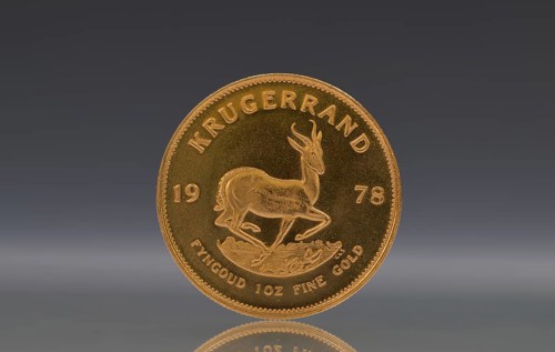 South African gold coin