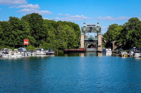 LWL Industrial Museum Ship's Hoist Henrichenburg on the Dortmund-Ems Canal
