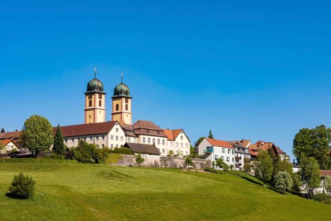 Monastery with monastery church