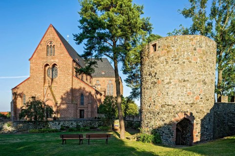 Neo-Gothic collegiate church of St. John the Baptist