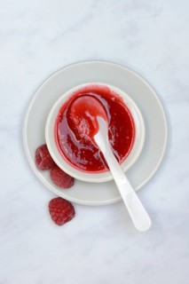 Raspberry sauce