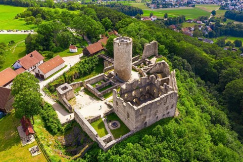 Castle ruin Wolfstein