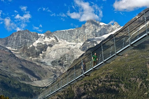 Charles Kuonen suspension bridge