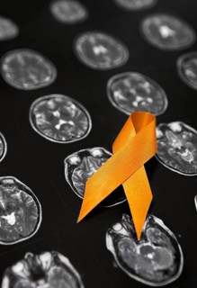 Awarenesss ribbon orange