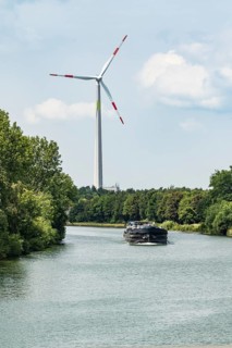 Barge on the Mittellandkanal