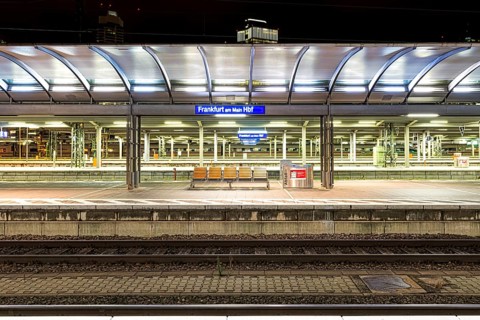 Deserted platform