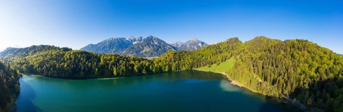 Panorama from Lake Alatsee