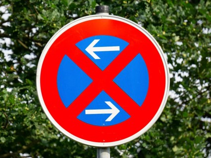 Absolute no stopping