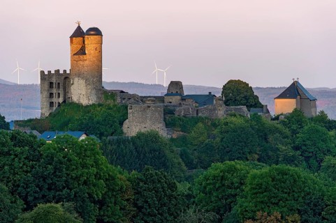 Ruins of the medieval castle Greifenstein