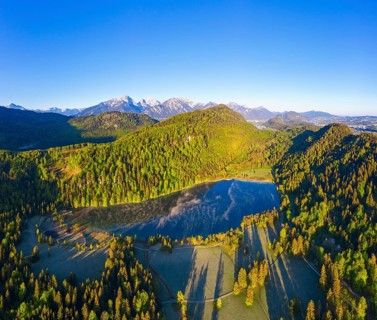 Swan Lake near Schwangau