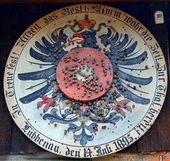 Old target from 1895