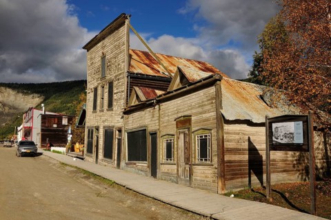 Historic house in Dawson City