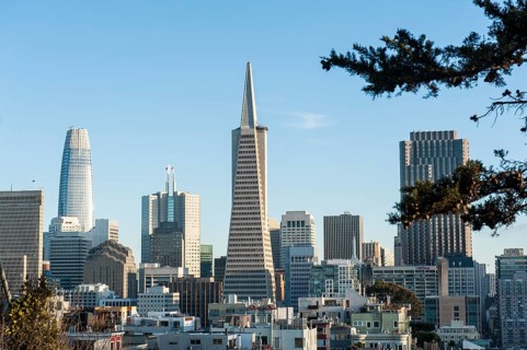 View of the city from Telegraph Hill