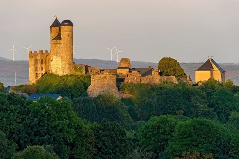 Ruins of the medieval castle Greifenstein