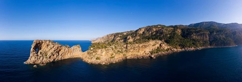 Panorama with Sa Foradada peninsula