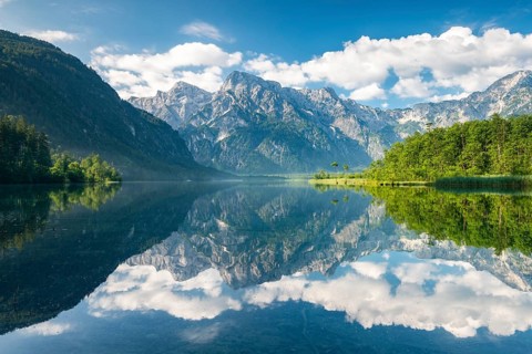 Almsee with reflection