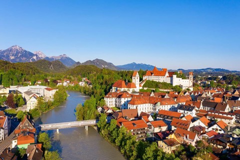 Monastery Sankt Mang and Hohes Schloss