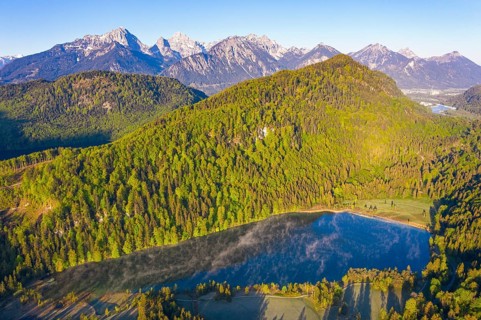 Swan Lake near Schwangau